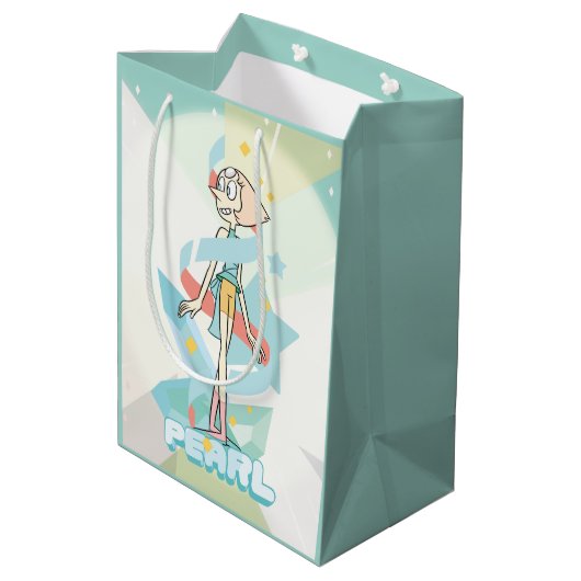 Steven Universe | Pearl Character Graphic Medium Cadeauzakje (Achterkant Gekanteld)