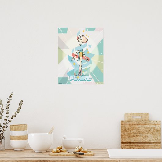 Steven Universe | Pearl Character Graphic Poster (Keuken)