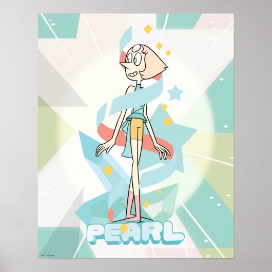 Steven Universe | Pearl Character Graphic Poster (Voorkant)
