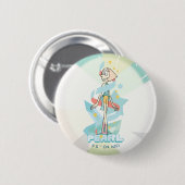 Steven Universe | Pearl Character Graphic Ronde Button 5,7 Cm (Voorkant /achterkant)