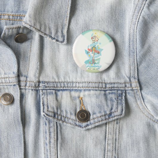 Steven Universe | Pearl Character Graphic Ronde Button 5,7 Cm (In situ)