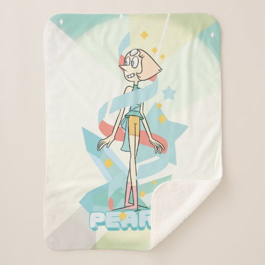 Steven Universe | Pearl Character Graphic Sherpa Deken (Voorkant)