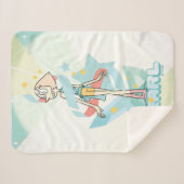 Steven Universe | Pearl Character Graphic Sherpa Deken (Voorkant (horizontaal))
