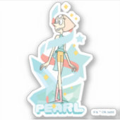 Steven Universe | Pearl Character Graphic Sticker (Voorkant)
