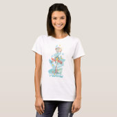 Steven Universe | Pearl Character Graphic T-shirt (Voorkant volledig)