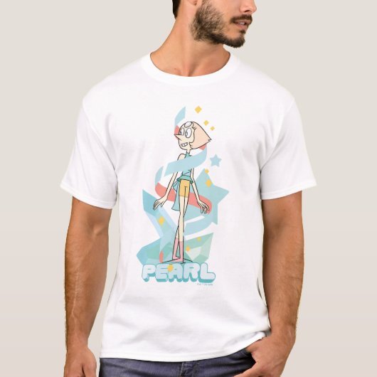 Steven Universe | Pearl Character Graphic T-shirt (Voorkant)
