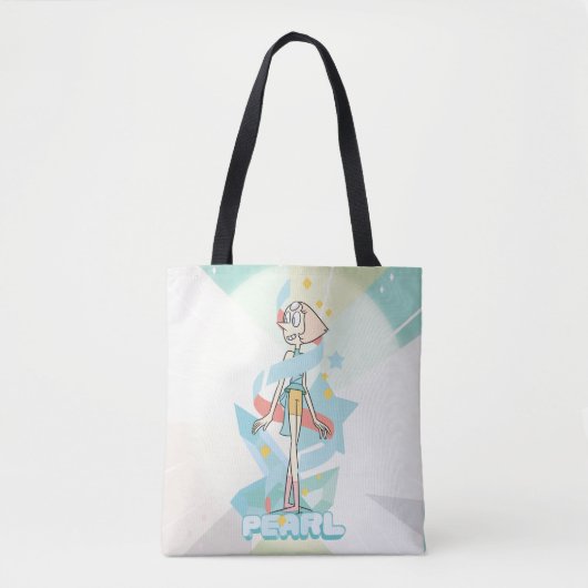Steven Universe | Pearl Character Graphic Tote Bag (Voorkant)