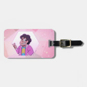 Steven Universe | Portret Roze Diamond Bagagelabel (Voorkant horizontaal)