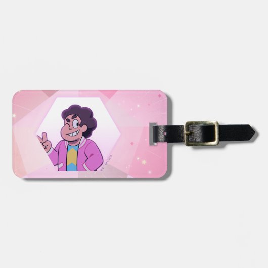 Steven Universe | Portret Roze Diamond Bagagelabel (Voorkant horizontaal)