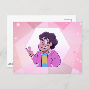 Steven Universe Portret Roze Diamond Briefkaart