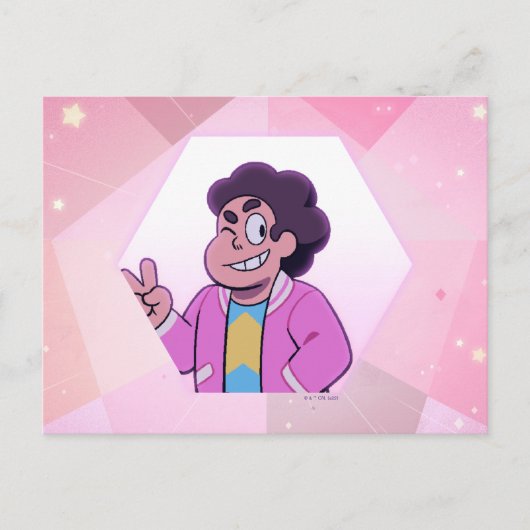 Steven Universe | Portret Roze Diamond Briefkaart (Voorkant)