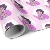 Steven Universe | Portret Roze Diamond Cadeaupapier (Rol Hoek)