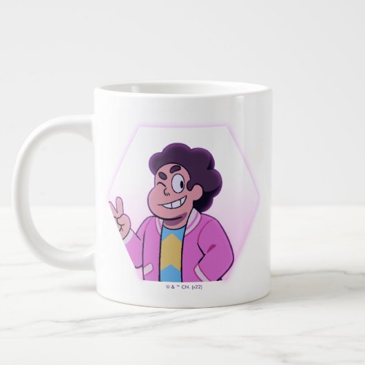 Steven Universe | Portret Roze Diamond Grote Koffiekop (Links)