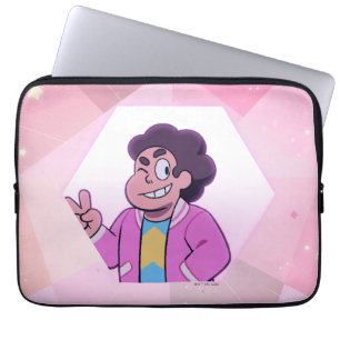 Steven Universe Portret Roze Diamond Laptop Sleeve