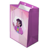 Steven Universe | Portret Roze Diamond Medium Cadeauzakje (Achterkant Gekanteld)