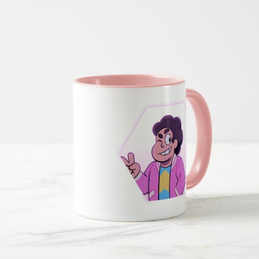 Steven Universe | Portret Roze Diamond Mok (Voorkant rechts)
