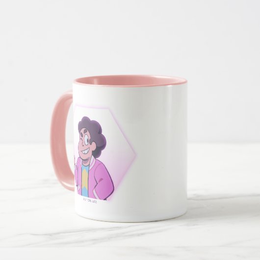 Steven Universe | Portret Roze Diamond Mok (Voorkant links)