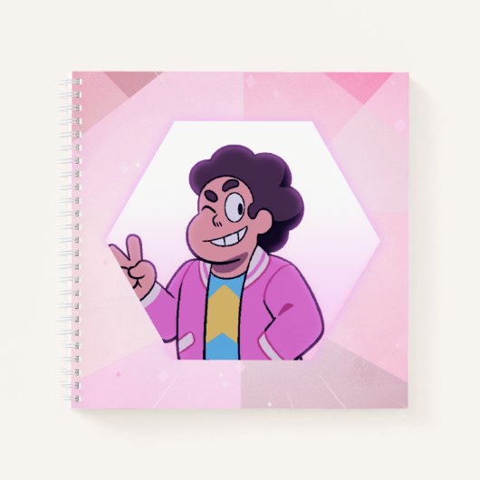 Steven Universe | Portret Roze Diamond Notitieboek (Voorkant)