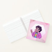 Steven Universe | Portret Roze Diamond Notitieboek (Binnen)