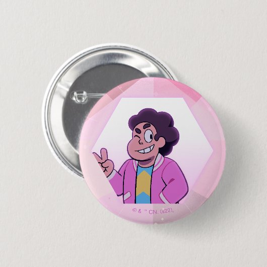 Steven Universe | Portret Roze Diamond Ronde Button 5,7 Cm (Voorkant /achterkant)