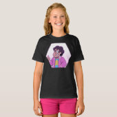 Steven Universe | Portret Roze Diamond T-shirt (Voorkant volledig)