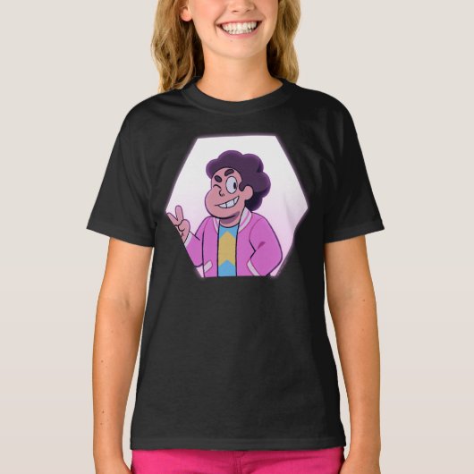 Steven Universe | Portret Roze Diamond T-shirt (Voorkant)