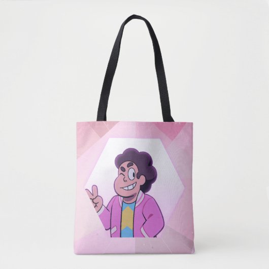 Steven Universe | Portret Roze Diamond Tote Bag (Voorkant)