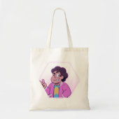 Steven Universe | Portret Roze Diamond Tote Bag (Voorkant)
