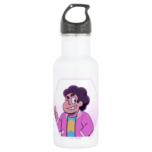 Steven Universe | Portret Roze Diamond Waterfles (Voorkant)