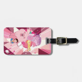 Steven Universe | Roos Kwartz Legacy Bagagelabel (Voorkant horizontaal)
