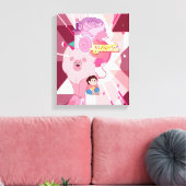 Steven Universe | Roos Kwartz Legacy Canvas Afdruk (Insitu (Woonkamer))