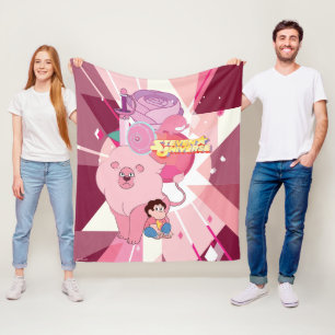 Steven Universe Roos Kwartz Legacy Fleece Deken