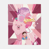 Steven Universe | Roos Kwartz Legacy Fleece Deken (Voorkant)