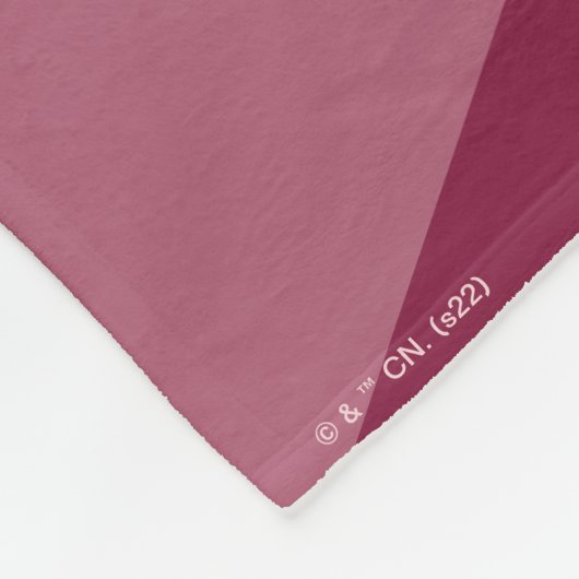 Steven Universe | Roos Kwartz Legacy Fleece Deken (Hoek)