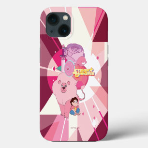 Steven Universe Roos Kwartz Legacy iPhone 13 Hoesje