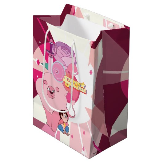 Steven Universe | Roos Kwartz Legacy Medium Cadeauzakje (Voorkant Gekanteld)