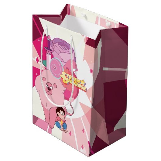 Steven Universe | Roos Kwartz Legacy Medium Cadeauzakje (Achterkant Gekanteld)
