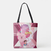 Steven Universe | Roos Kwartz Legacy Tote Bag (Achterkant)