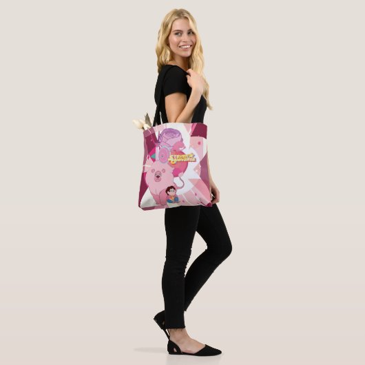 Steven Universe | Roos Kwartz Legacy Tote Bag (Op model)