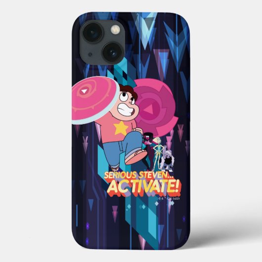 Steven Universe | Serieuze Steven… Activeer! Case-Mate iPhone Case (Achterkant)
