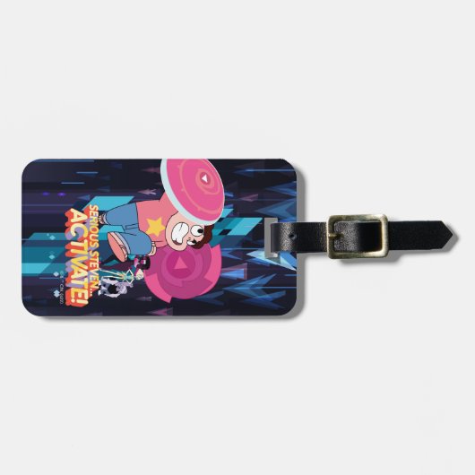 Steven Universe | Serieuze Steven... activeren! Bagagelabel (Voorkant horizontaal)