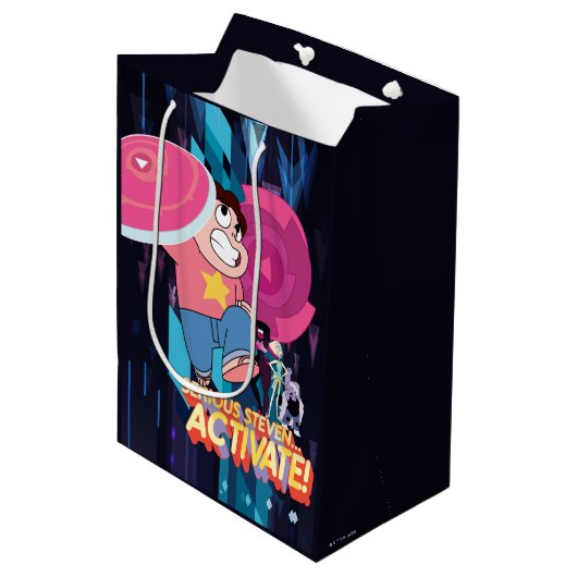Steven Universe | Serieuze Steven... activeren! Medium Cadeauzakje (Voorkant Gekanteld)