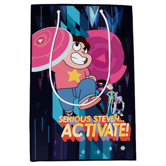 Steven Universe | Serieuze Steven... activeren! Medium Cadeauzakje (Voorkant)