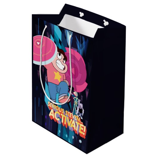 Steven Universe | Serieuze Steven... activeren! Medium Cadeauzakje (Achterkant Gekanteld)