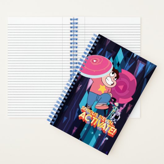 Steven Universe | Serieuze Steven... activeren! Notitieboek (Binnen)