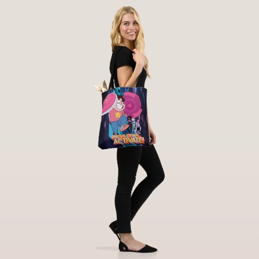 Steven Universe | Serieuze Steven... activeren! Tote Bag (Op model)