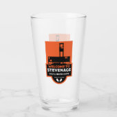 Stevenage Hertfordshire Glas (Achterkant)