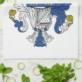 Stevens Family Crest Theedoek (Gevouwen)