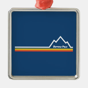 Stevens Pass Metalen Ornament
