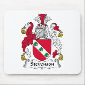 Stevenson Family Crest Muismat (Voorkant)